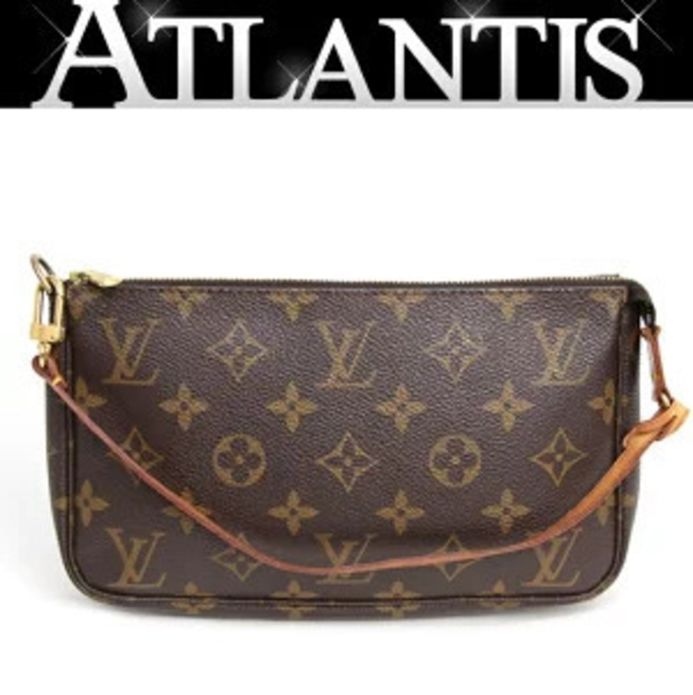 Louis Vuitton Pochette Accessoires Accessory Pouch Clutch Monogram